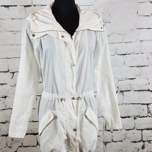 Vince White Windbreaker